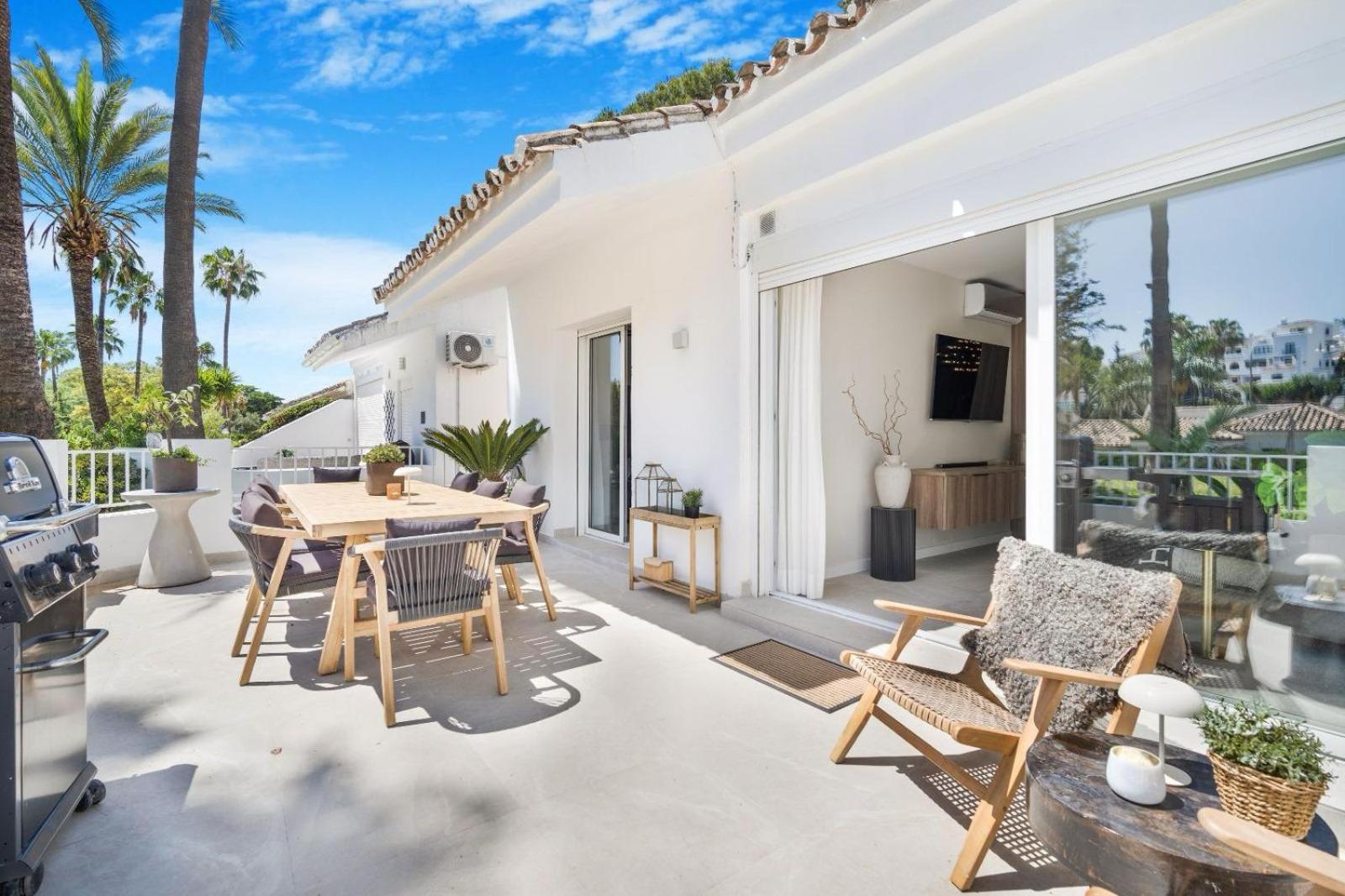 Apartemen Jazmines Nueva Andalucia Terrace Pool Marbella